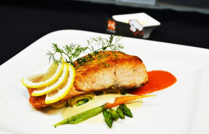 CÁ HỒI SỐT BƠ CHANH